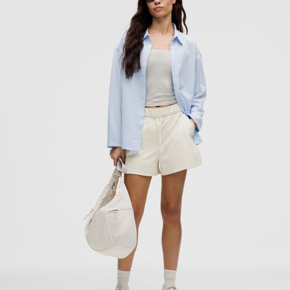 lululemon athletica Cream Athletic Shorts